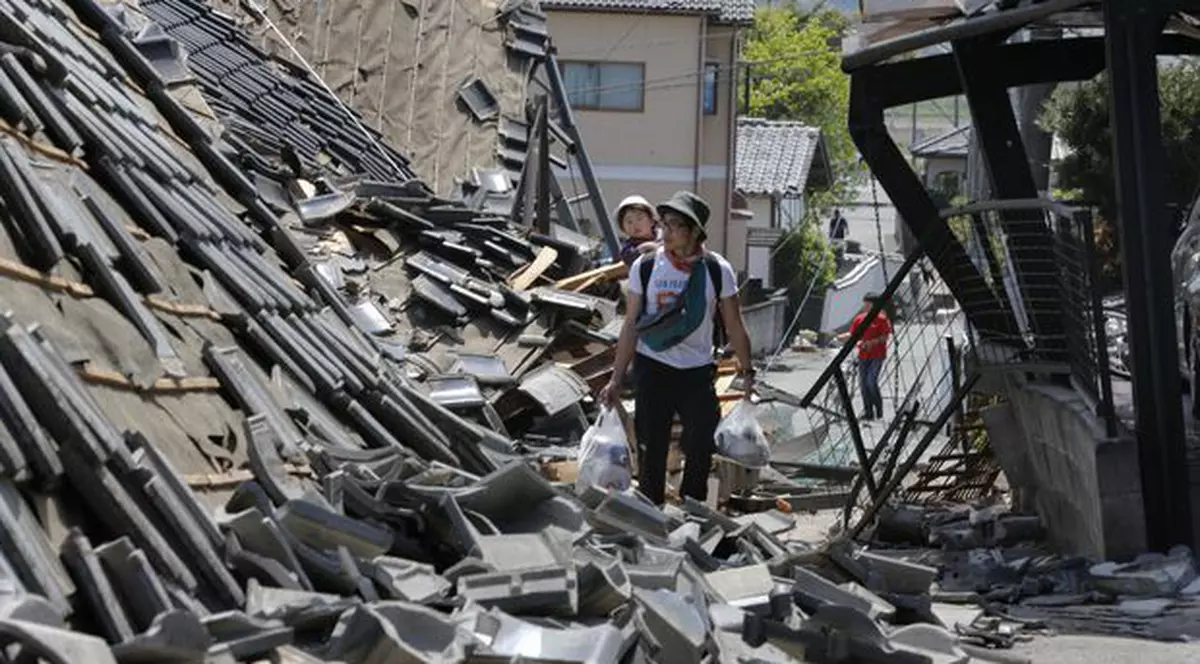 Cutremur de 5,8 grade în Japonia, în aceeaşi zonă în care s-au produs seismele devastatoare de săptămâna trecută