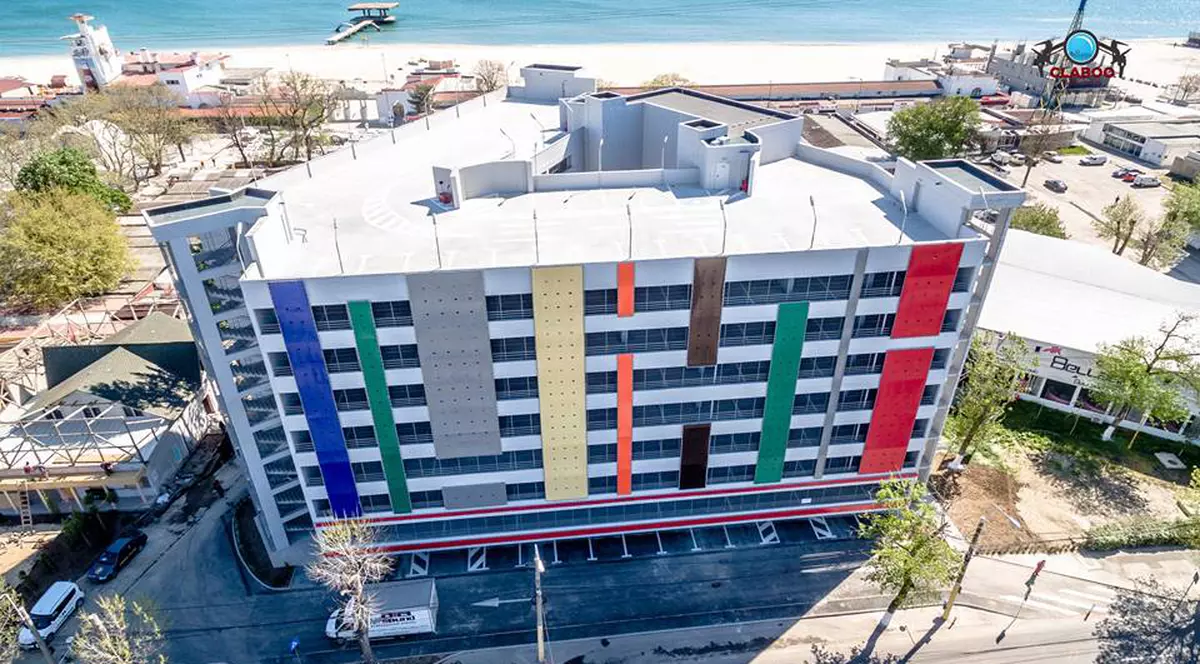Parcare cu șapte etaje la Mamaia! Construcția a costat 14,3 milioane de lei