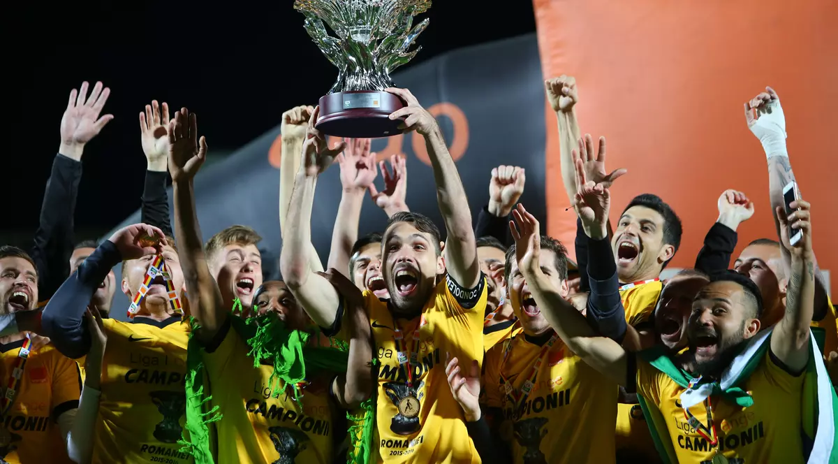 Liga 1, play-off: Astra - Dinamo 4-2. Giurgiuvenii au sărbătorit primul titlu din istorie. Reacții / FOTO & VIDEO