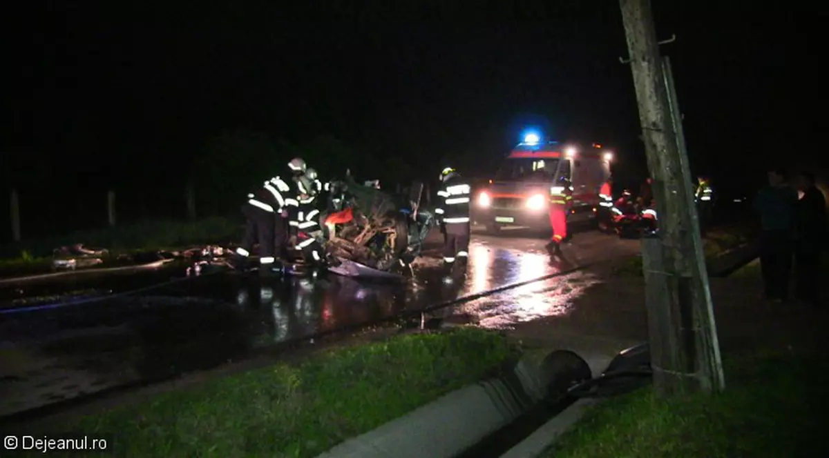 Tragedie în noaptea de Înviere! Doi tineri au murit într-un accident cumplit! FOTO&VIDEO