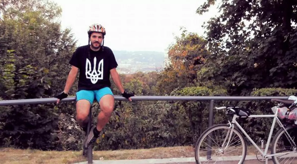 Viața pe două roți! Un tânăr din Covasna a parcurs peste 10.000 de kilometri pe bicicletă, prin Europa