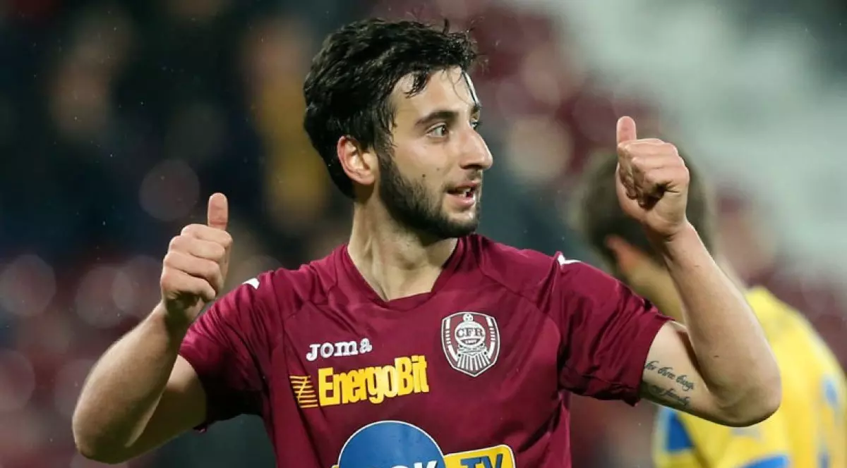 Euro 2016. Georgia vine la București, pentru amicalul cu România, cu un fost atacant de la CFR Cluj