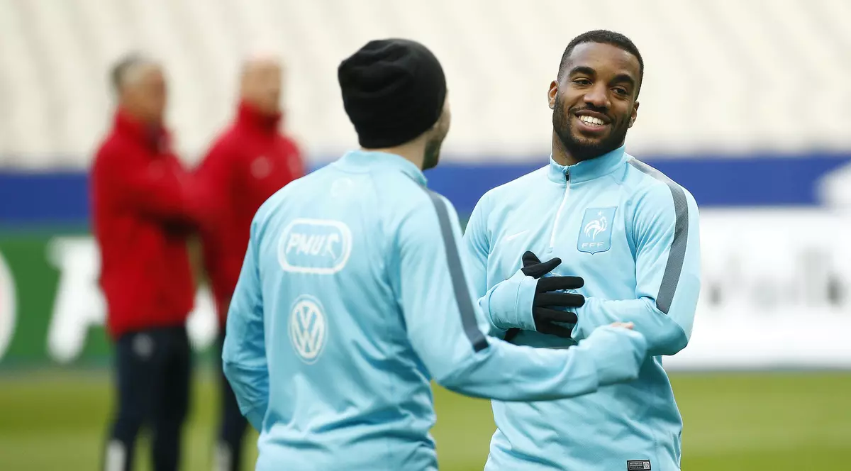 Într-un meci școală, Franța a învins Bayonne Under 19. Lacazette a marcat trei goluri