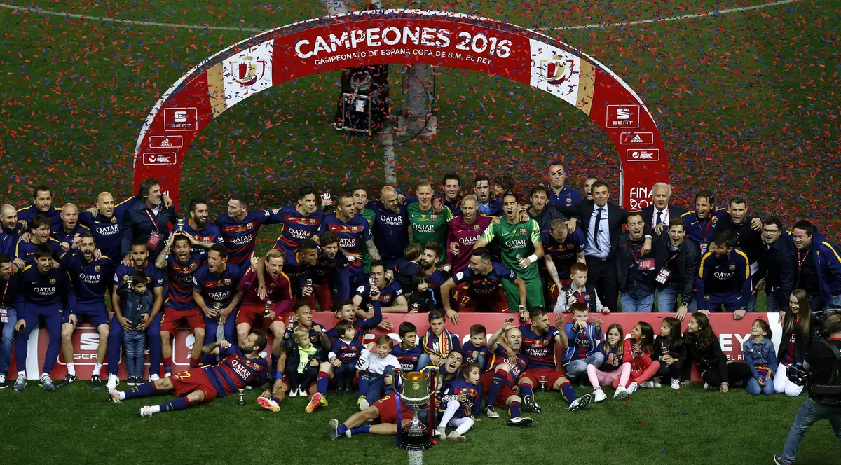 Barcelona este campioana en titre a Spaniei