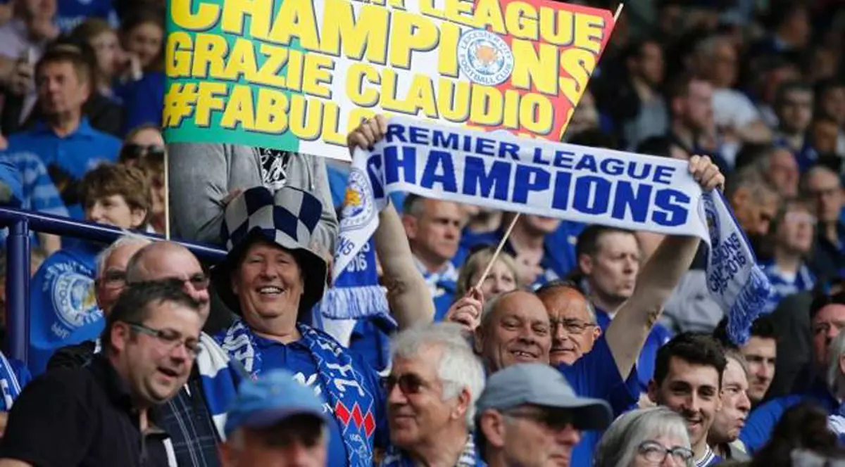 Ce party pe ”King Power Stadium”! Leicester a dat o petrecere pe cinste, la meciul cu Everton. Imagini de colecție / GALERIE FOTO & VIDEO