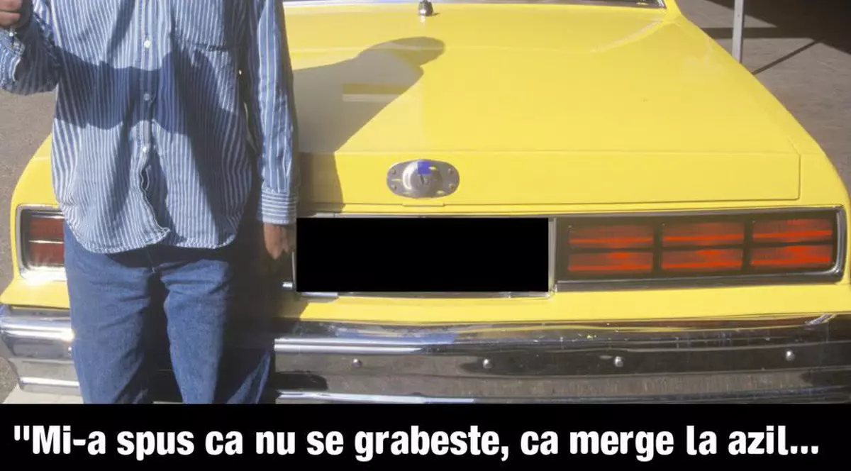 Un taximetrist a răspuns la o comandă, iar la sfârșitul zilei a plecat cu ochii-n lacrimi