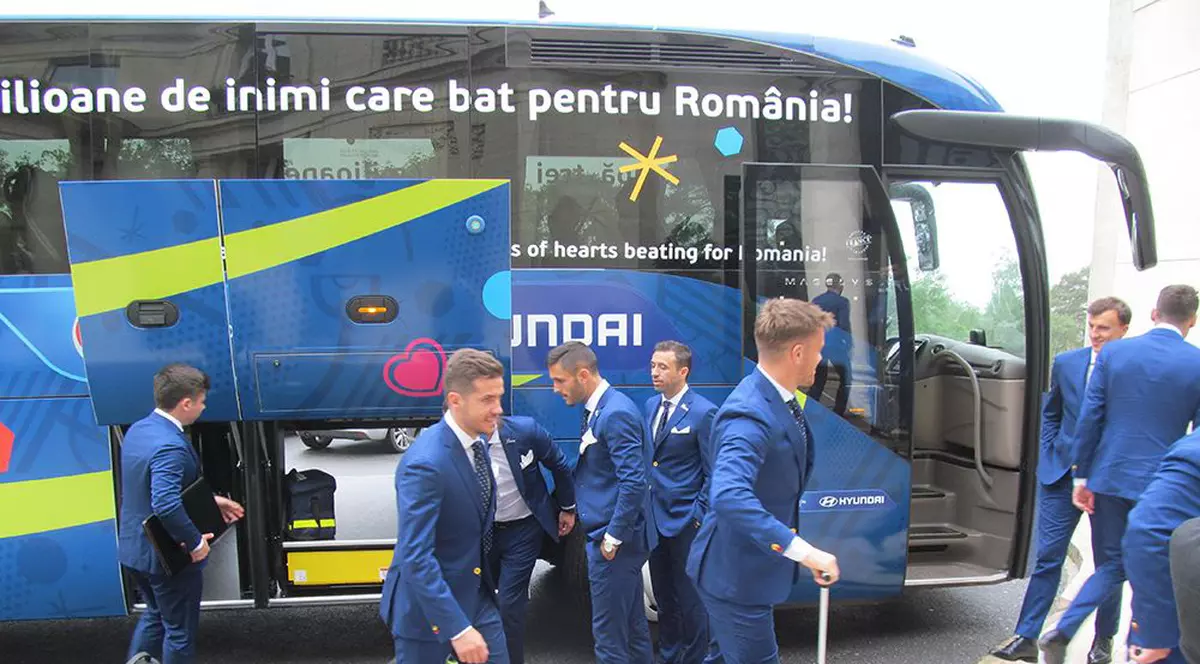 România este prima selecţionată care a ajuns în Franţa! VIDEO