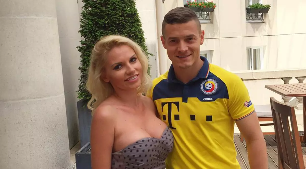 Euro 2016. Tricolorii au ispite în cantonament. Torje a fost ”agățat” de o blondă senzuală GALERIE FOTO