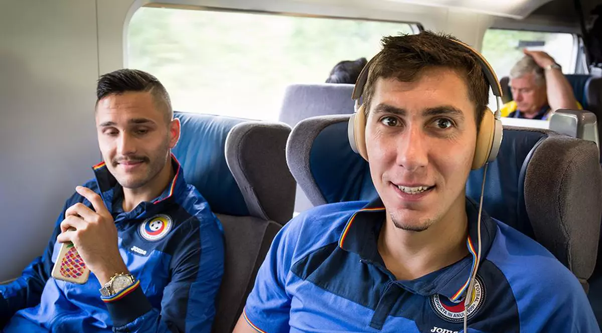 Euro 2016, România - Albania (duminică, ora 22:00). Tricolorii au ajuns cu TGV-ul la Lyon. Diseară, antrenamentul oficial / GALERIE FOTO și VIDEO