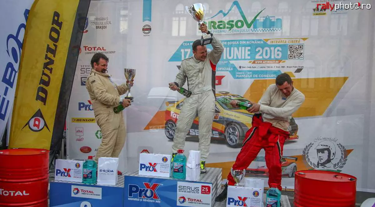 Pilotul timișorean Bogdan Cuzma a câştigat Marele Premiu al Braşovului la Viteză în Coastă / GALERIE FOTO