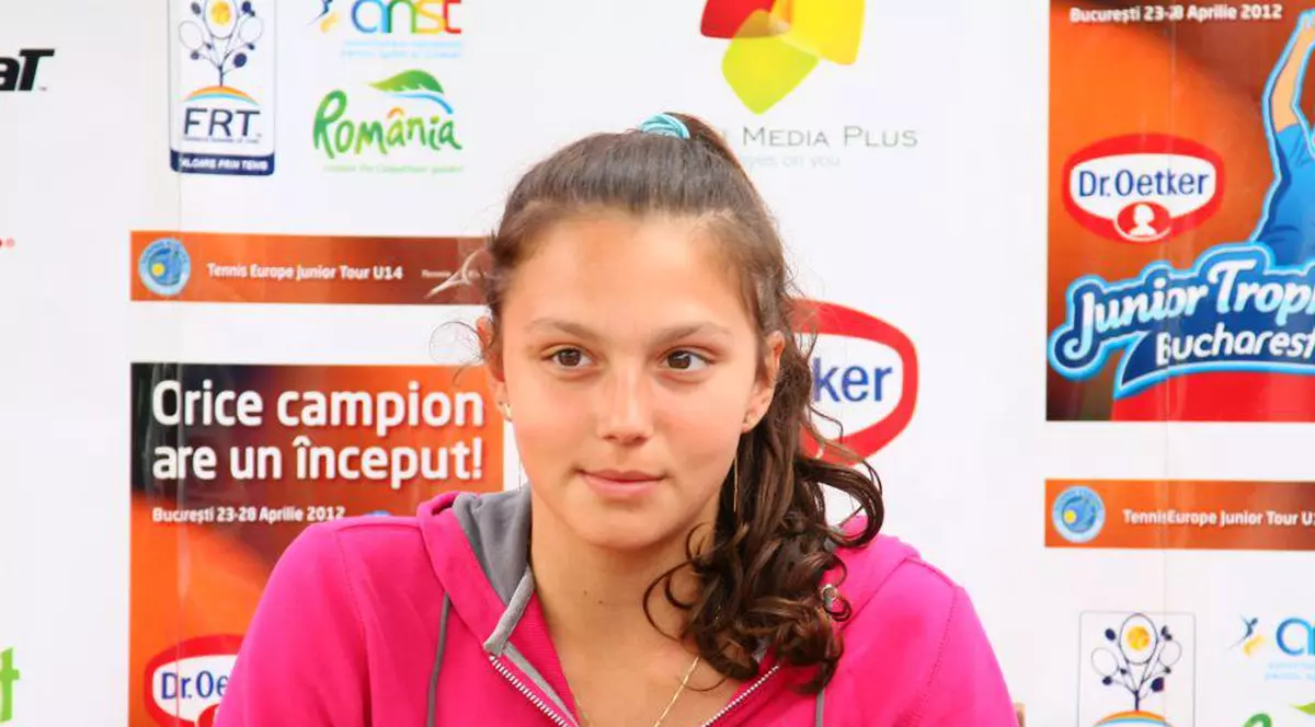 Tenis. Jaqueline Cristian a câștigat turneul de la Sharm El Sheikh, chiar în ziua în care a devenit majoră