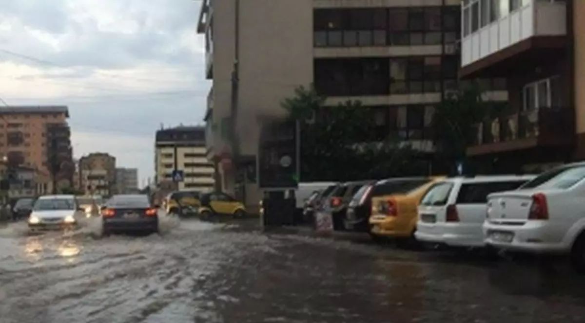 UPDATE / Furtuna a făcut prăpăd în București. Copaci căzuţi şi locuinţe inundate | FOTO & VIDEO