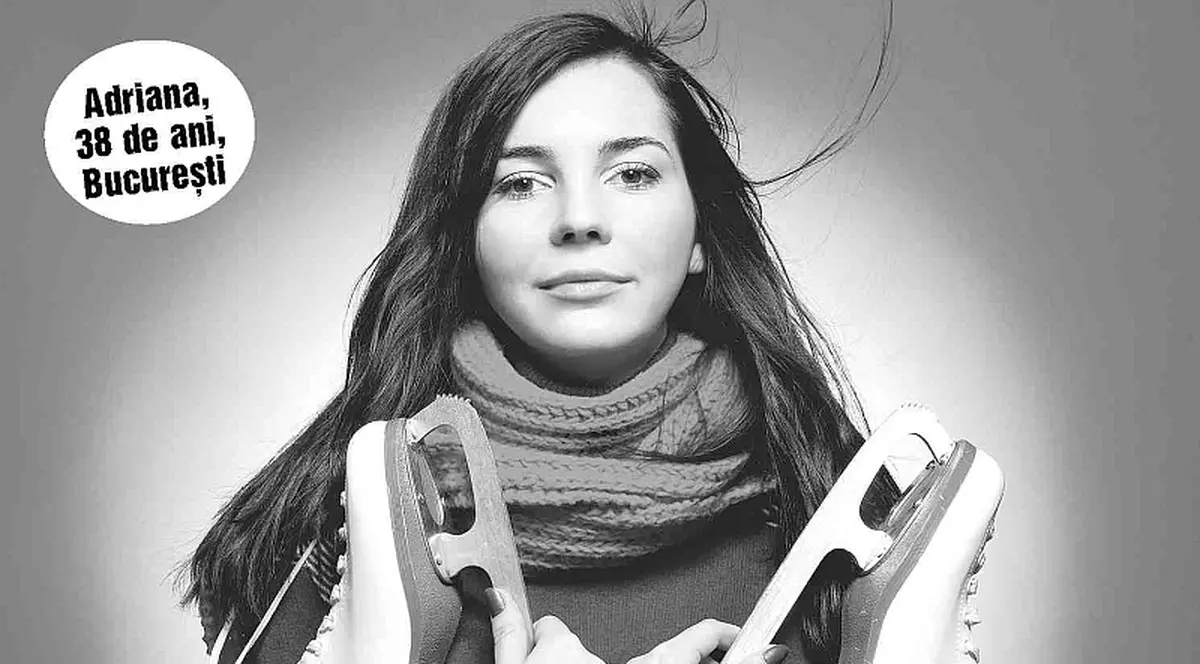 Focul iubirii s-a aprins pe... gheața patinoarului