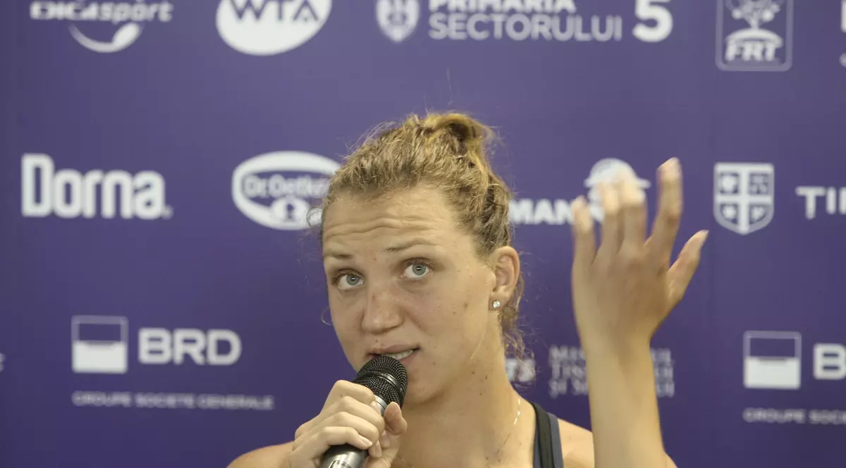 Openul de tenis al României. Eliminată, pe Țig o doare cotul: ”Nu a fost o idee prea bună să joc acest meci”