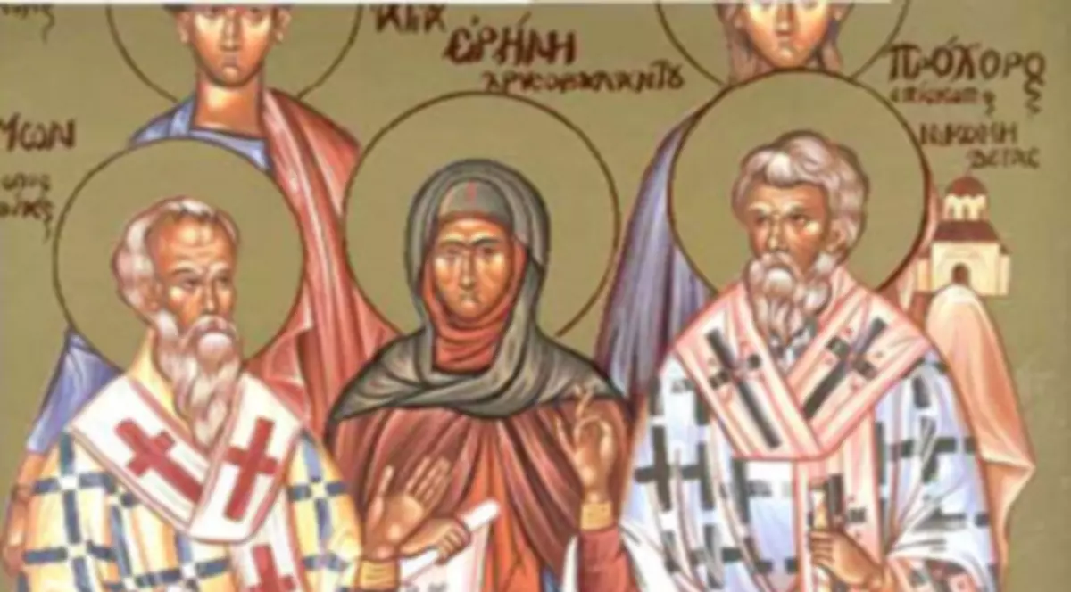 Calendar ortodox 2016. Sfinții Prohor, Nicanor, Timon și Parmena