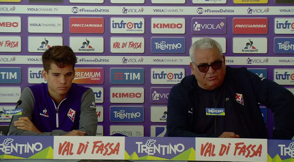 Ianis Hagi a susţinut prima conferinţă de presă la Fiorentina: ”Sper să calc pe urmele lui Mutu” GALERIE FOTO și VIDEO