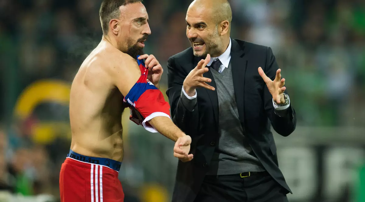 Franck Ribéry nu-l slăbește pe Pep Guardiola: “Este un antrenor tânăr, cu puțină experiență”