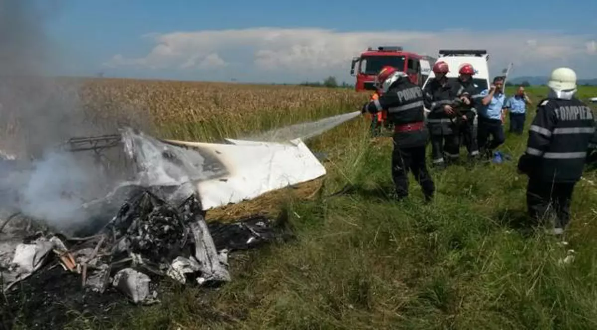 Accidentul aviatic din Brașov | Avionul avea revizia făcută. Cum se desfășoară ancheta