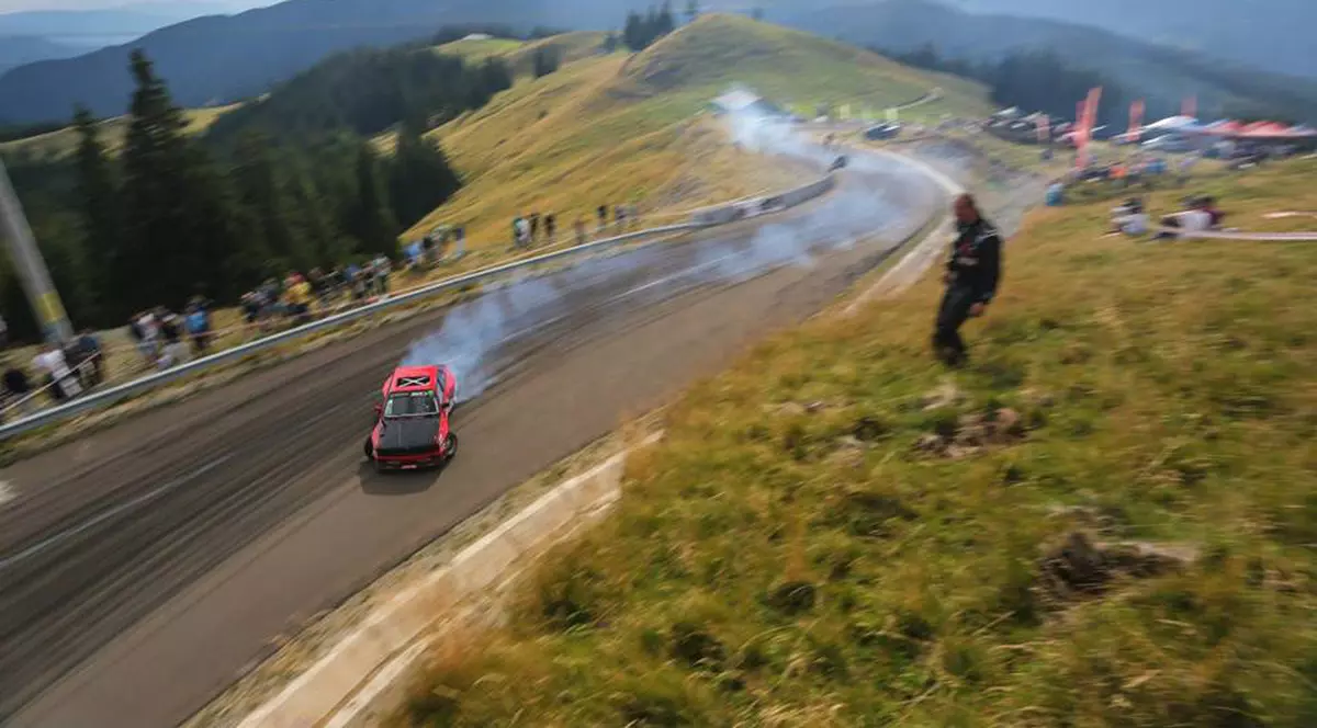 Singura etapă de drift pe traseu montan din România, în acest weekend pe Rarău