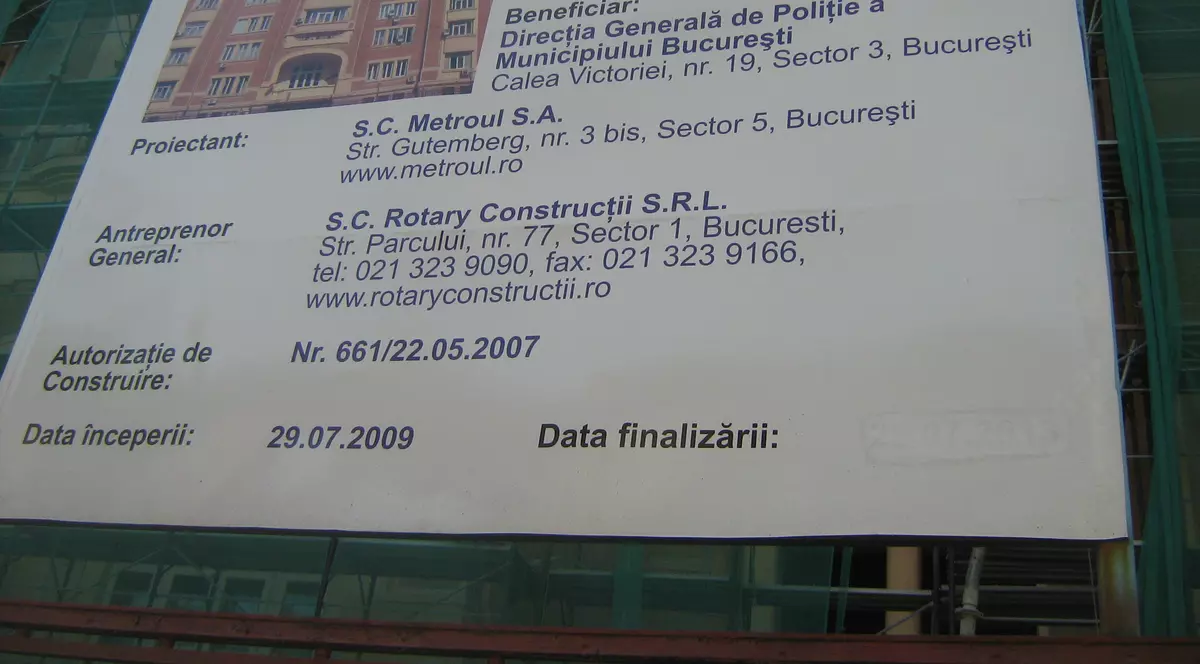 Modernizarea Poliţiei Capitalei  va fi gata... când vrea ea!