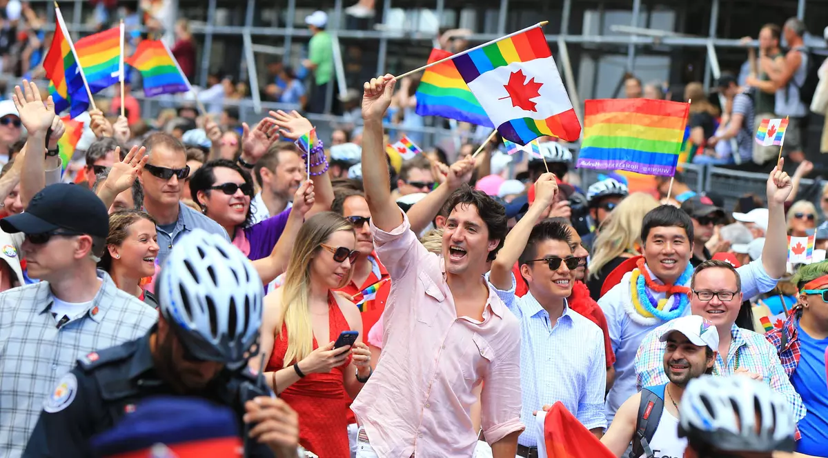 Premierul Canadei, la marșul gay din Toronto