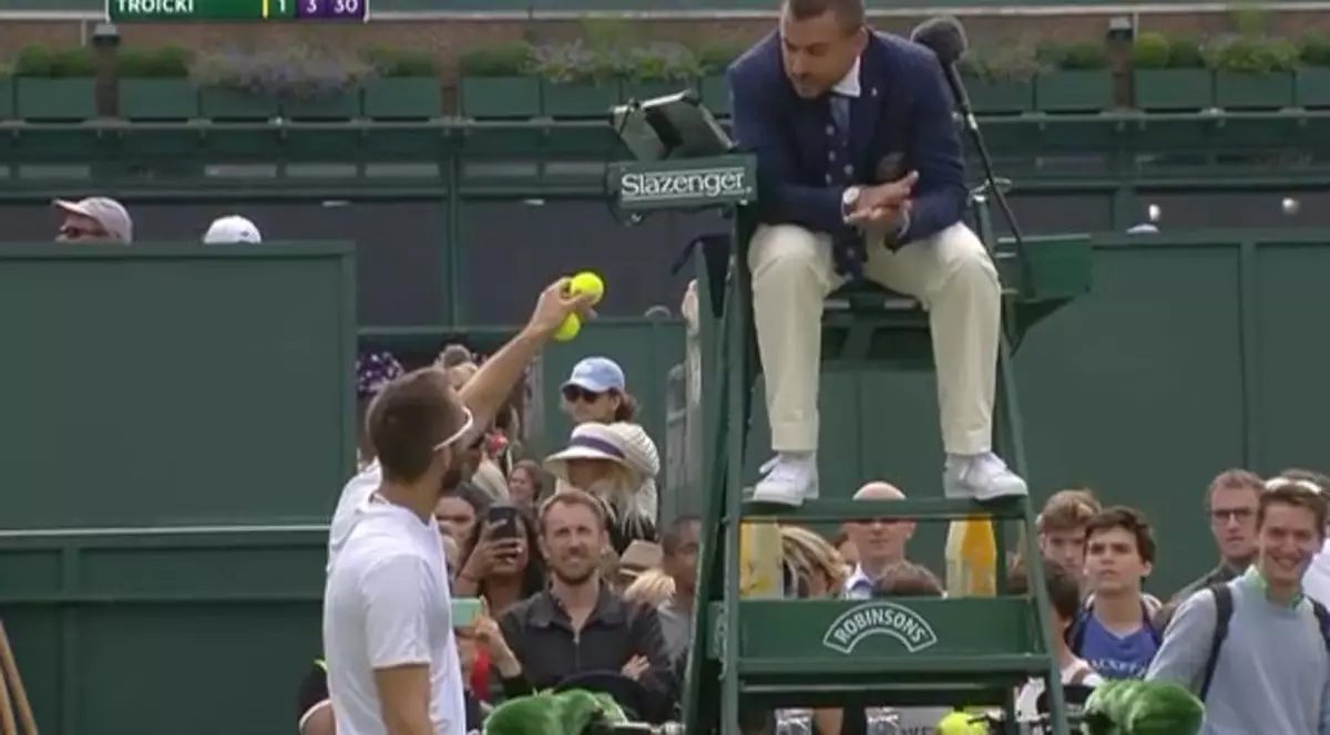 Wimbledon. Sârbul Viktor Troicki și-a ieșit din minți, la meciul cu spaniolul Albert Ramos: ”Ești un idiot!” / VIDEO