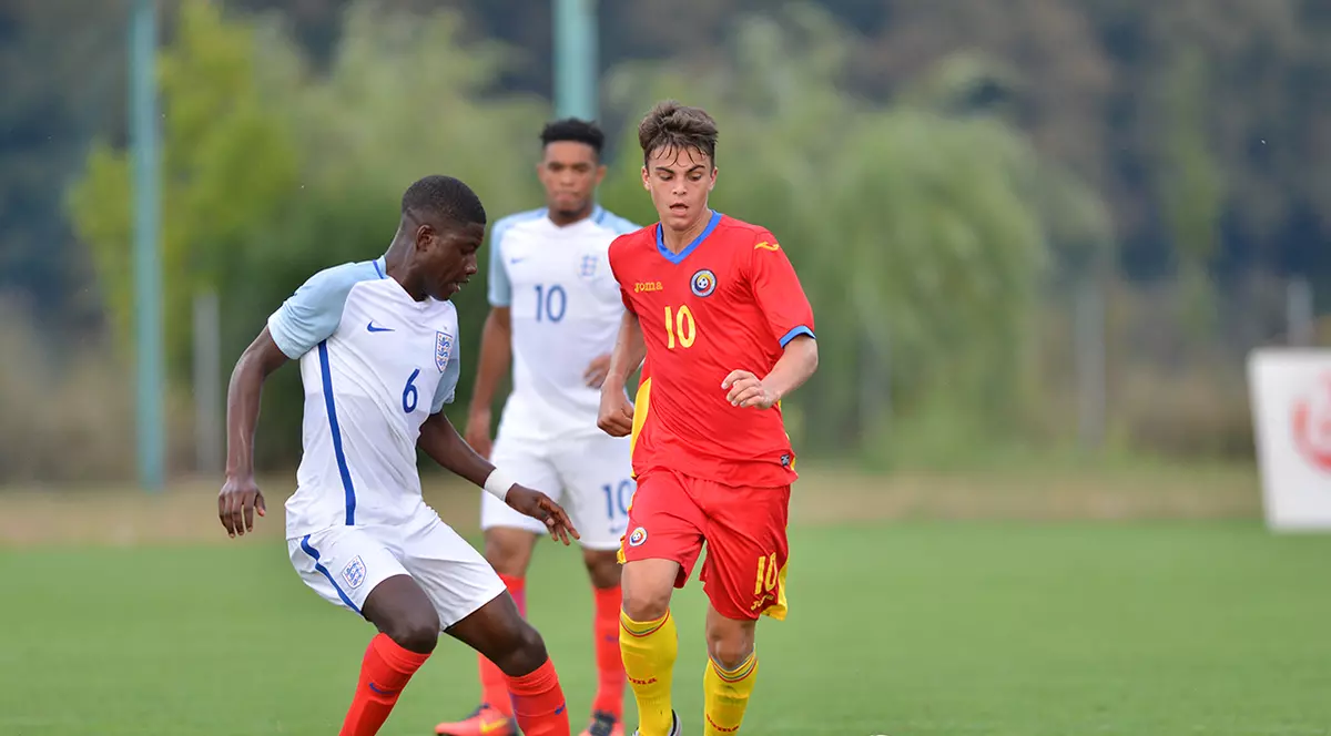 România - Anglia 2-1, în meciul revanșă al naționalelor Under 16 VIDEO