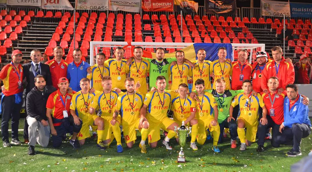 România a debutat cu o victorie împotriva Franței, la Euro 2016 de minifotbal / VIDEO