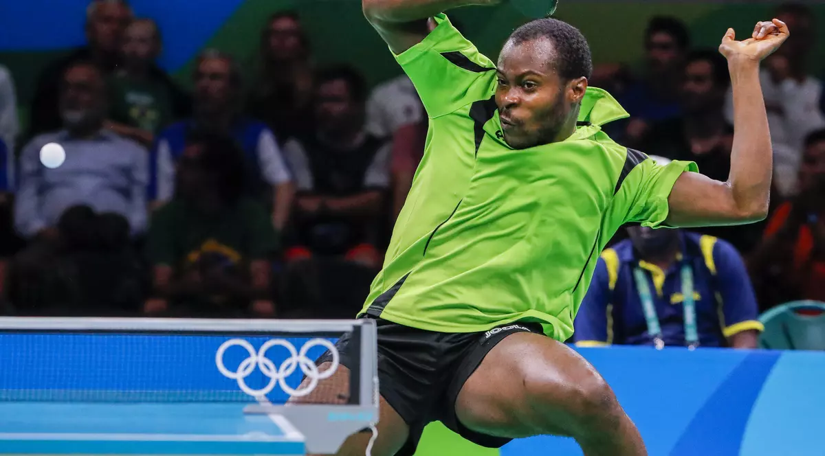 Jocurile Olimpice. Un campion al României a intrat în istorie la Rio. Nigerianul Aruna Quadri e în "sferturi", la tenis de masă! VIDEO
