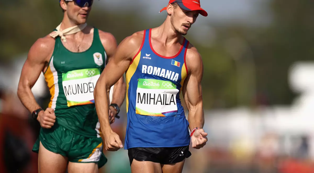 Jocurile Olimpice. Narcis Ștefan Mihăilă - clasat pe locul 30 la 50 km marș. Un japonez, descalificat pentru împingerea unui adversar!