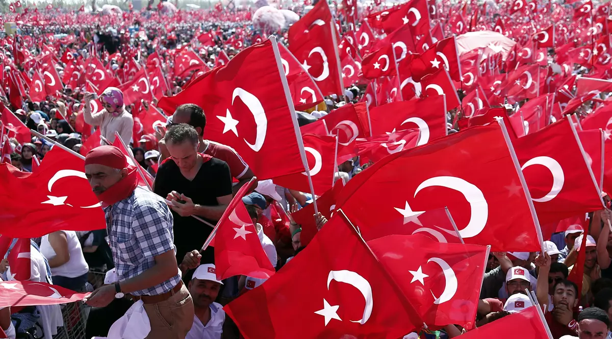 Miting cu sute de mii de persoane în Istanbul