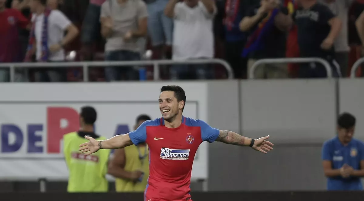 Steaua - Sparta 2-0. Ce mesaj a postat eroul Nicolae Stanciu în această dimineață: ”Puțin obosit, dar foarte fericit”