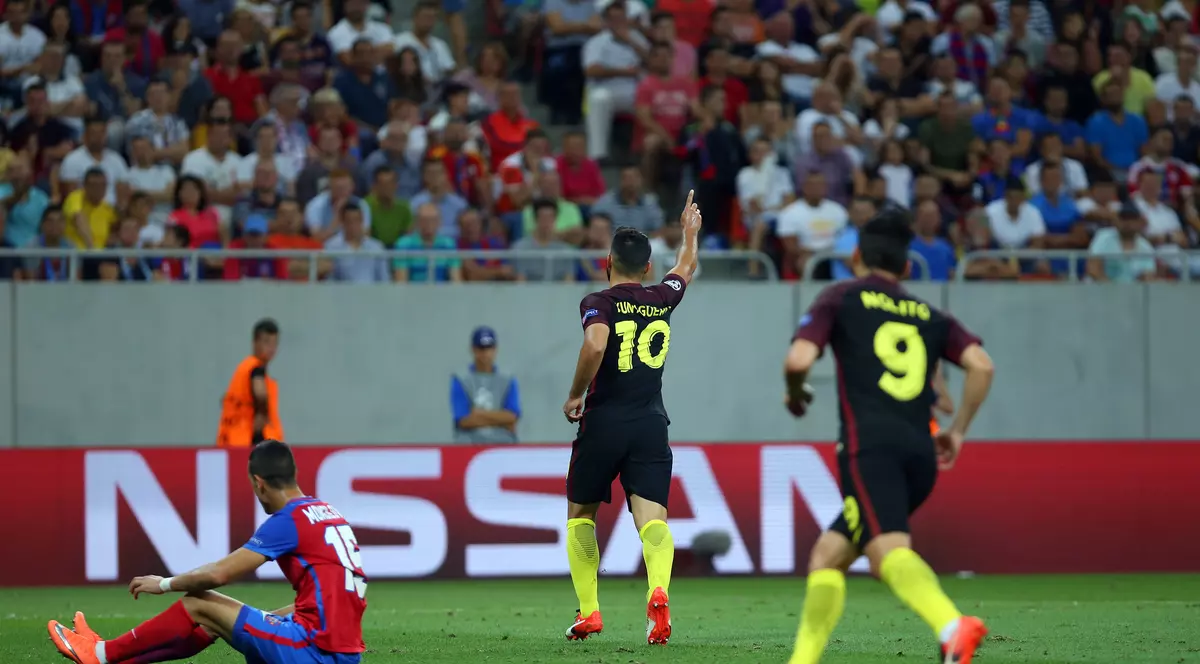 Steaua - Manchester City 0-5. Daună totală. Steliștii au îndurat două umilințe, dar au și pierdut un jucător: ”Are fractură!”