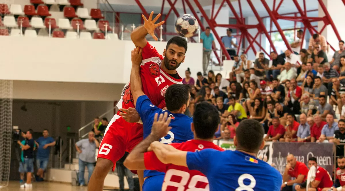 Dinamo a câștigat derby-ul cu HC Dobrogea Sud din Liga Națională de handbal masculin