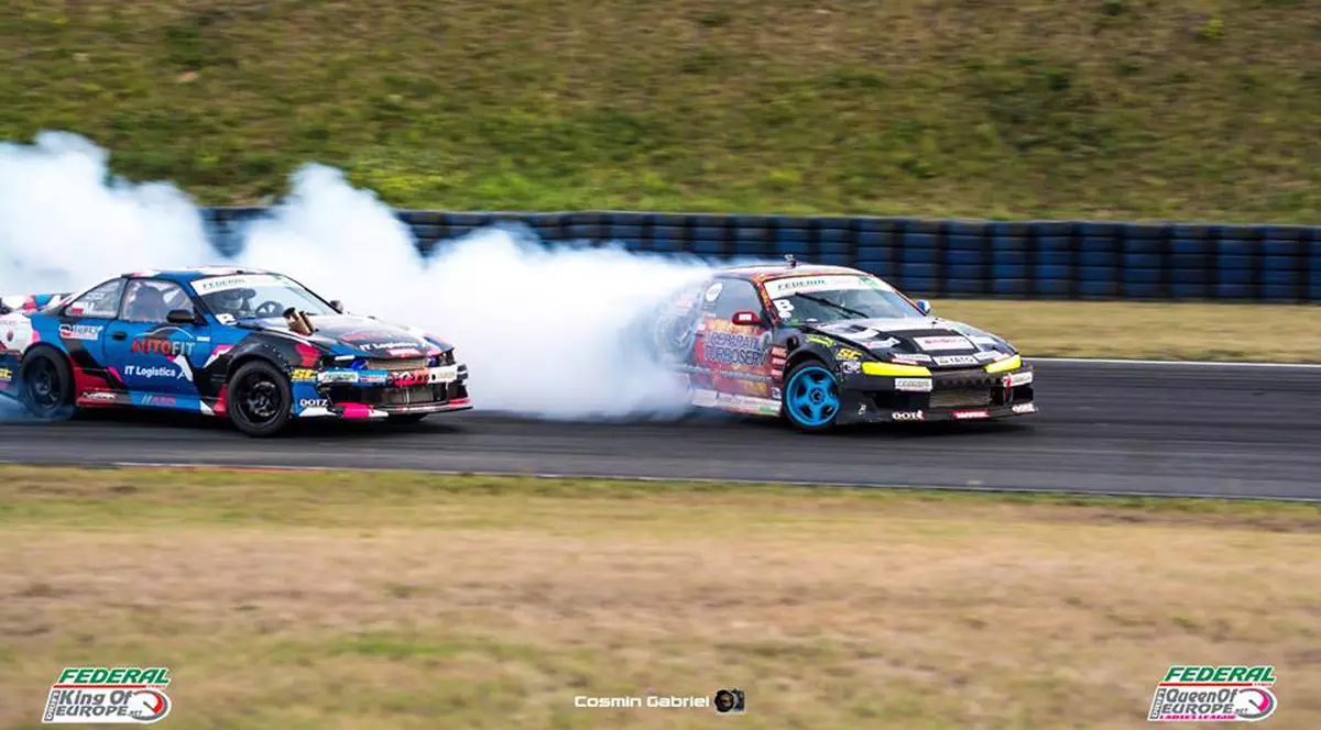 Sorin Ene a terminat al patrulea în runda a treia a Europeanului de drift King of Europe - Pro2 series. ”M-au făcut arbitrii!” / VIDEO