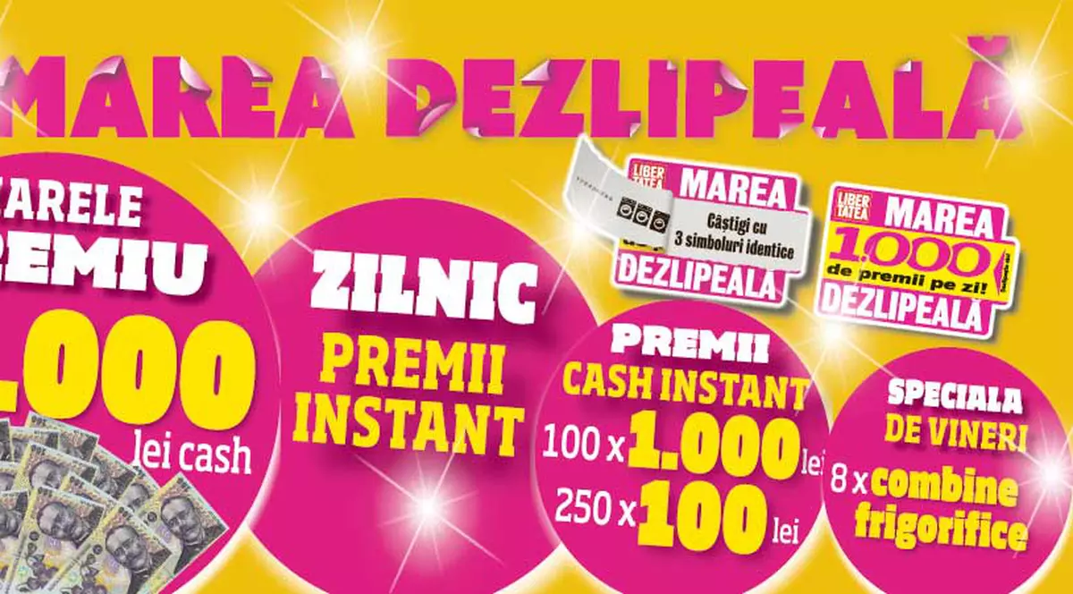 Marea Dezlipeală / Tânăra Maria Stancu a câștigat un televizior la premiile instant ale zilei