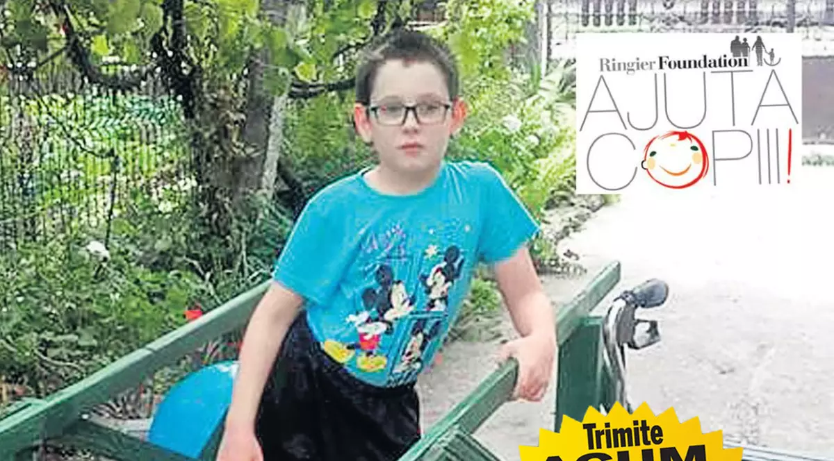 Andrei a ajuns în starea asta din cauza neglijenței medicului care i-a asistat mama la naștere