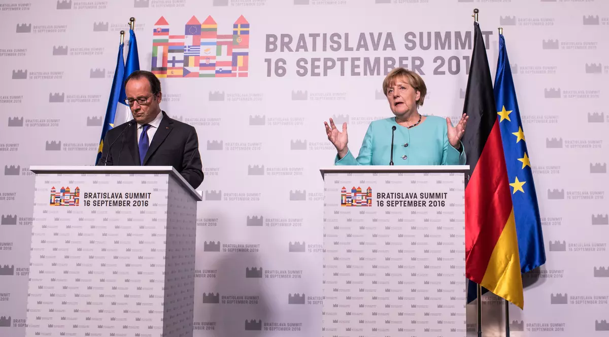 Summitul de la Bratislava| Germania şi Franţa vor colabora "intens" pentru "succesul" Uniunii Europene