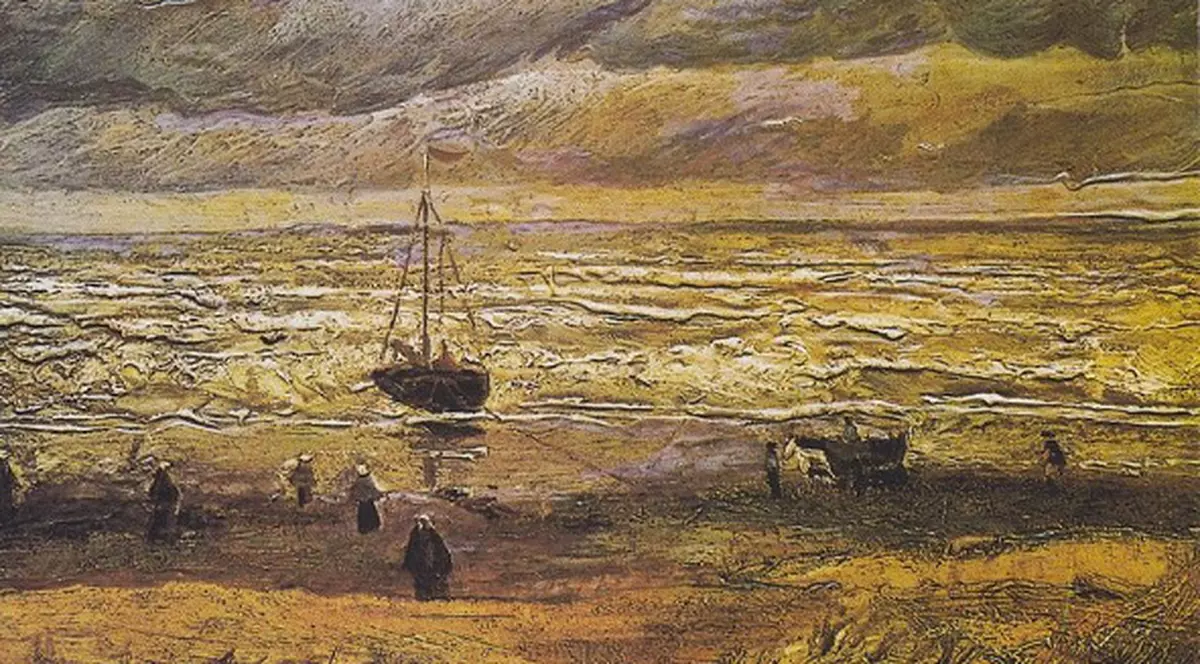 tablou Van Gogh, View of the Sea at Scheveningen