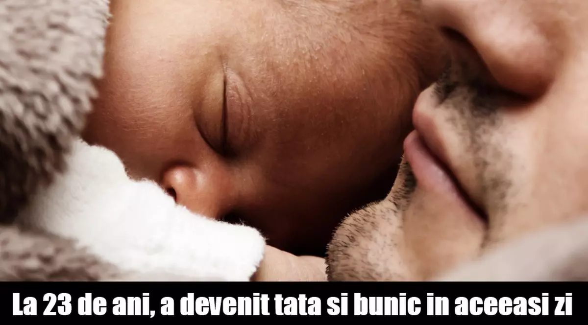 Un student de 23 ani a devenit tată și bunic în aceeași zi. Cum a fost posibil