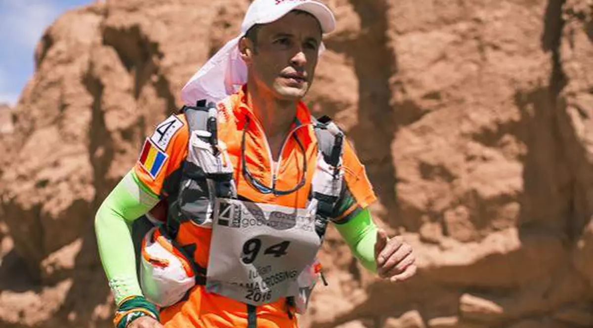 Pompierul Iulian Rotariu a participat la cel mai dur ultramaraton din lume
