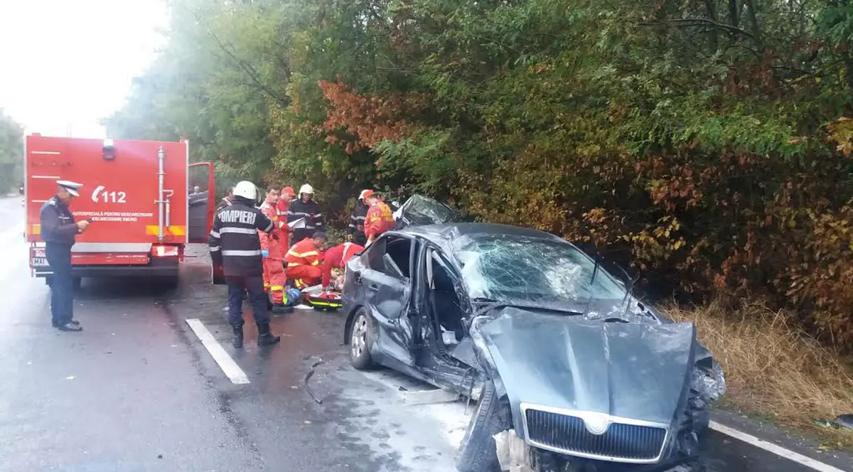Grav accident rutier, soldat cu un mort, între localitățile 23 August și Costinești