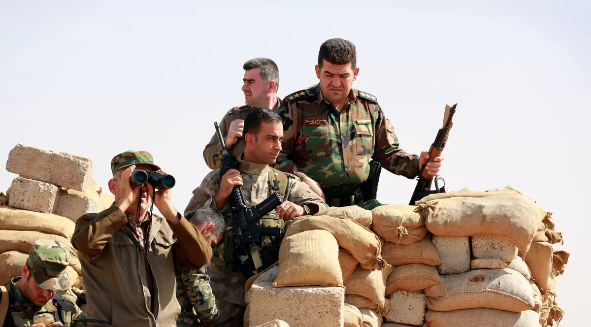 Luptătorii Peshmerga au reușit să elibereze nouă sate