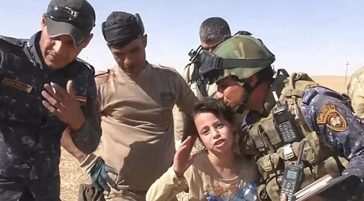 copiii luptărorilor ISIS după eliberarea Mosulului