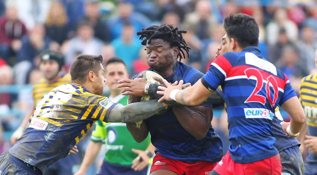 Meciul de rugby dintre RCV UVT Timisoara Saracens si CS Steaua Bucuresti din semifinalele Cupei Romaniei, disputat in Timisoara, duminica, 15 mai 2016 (FOTO: HEPTA)