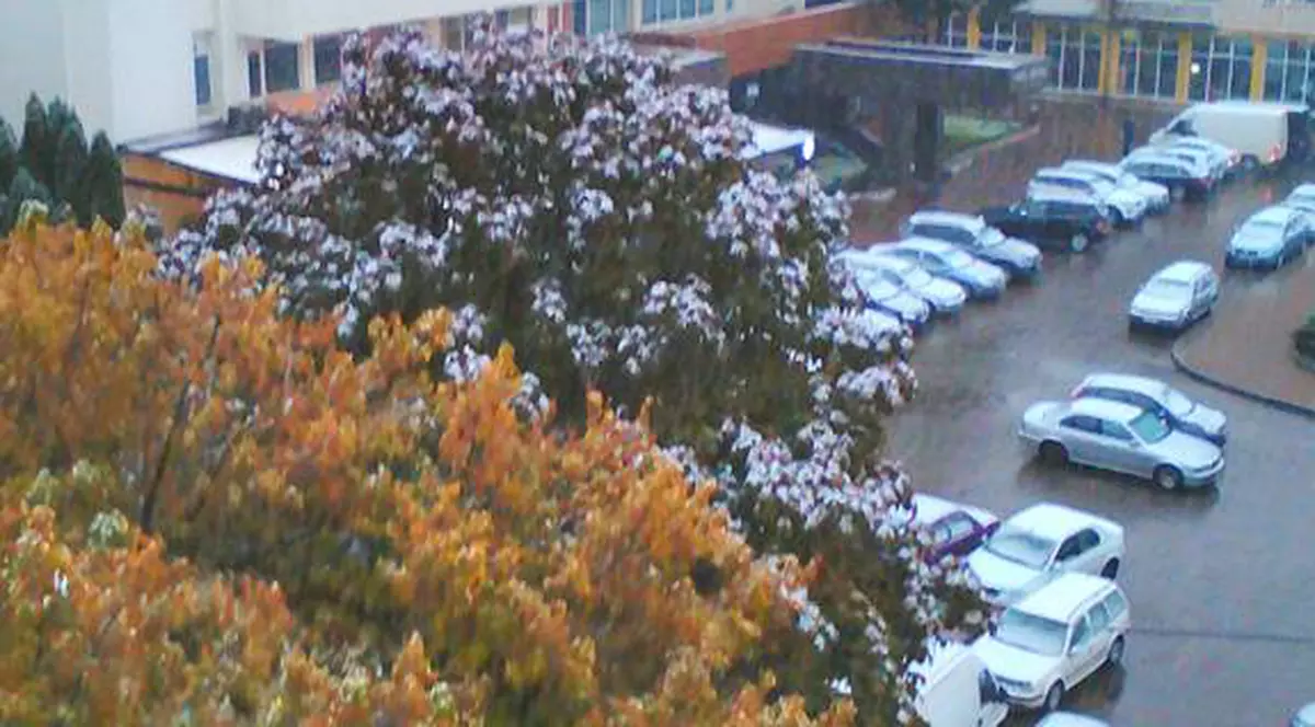 Ninsoare în Moldova