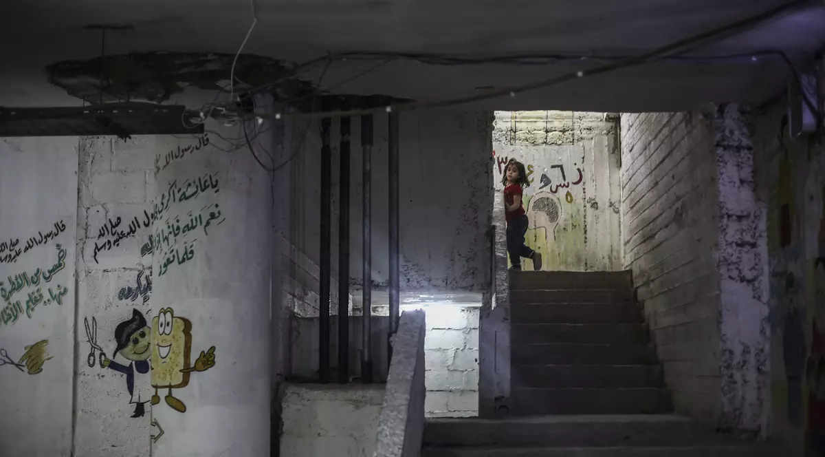 O scoala din Siria, tinta unor raiduri aeriene