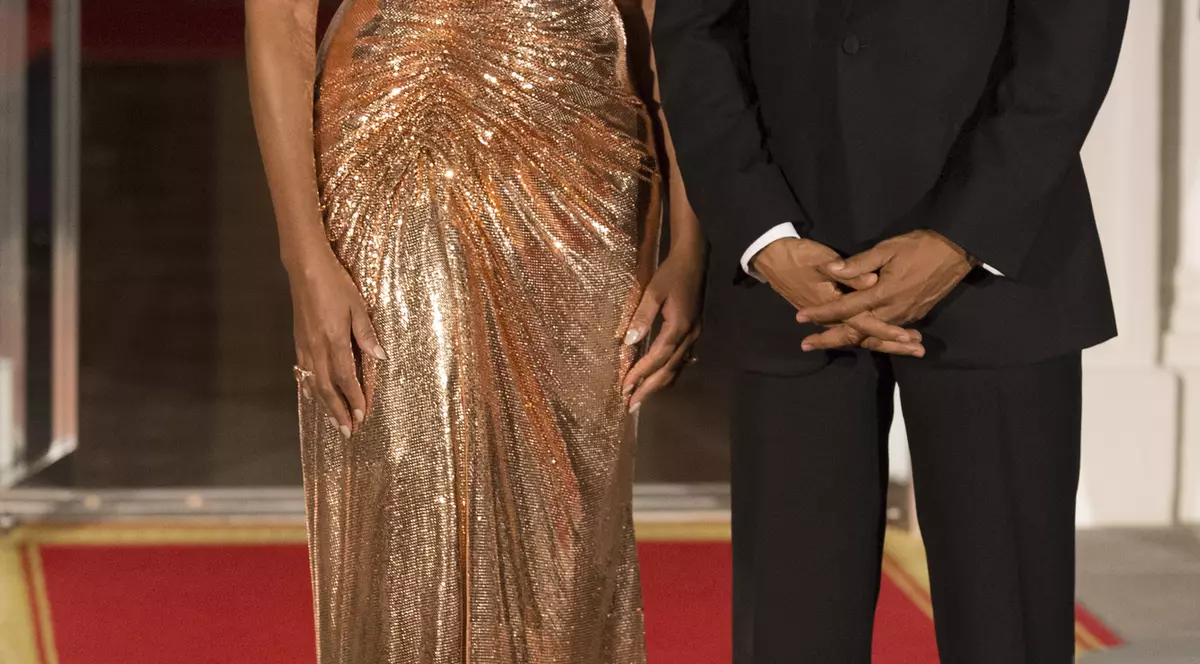 Mihcelle Obama și soțul ei, la ultimul dineu la Casa Albă