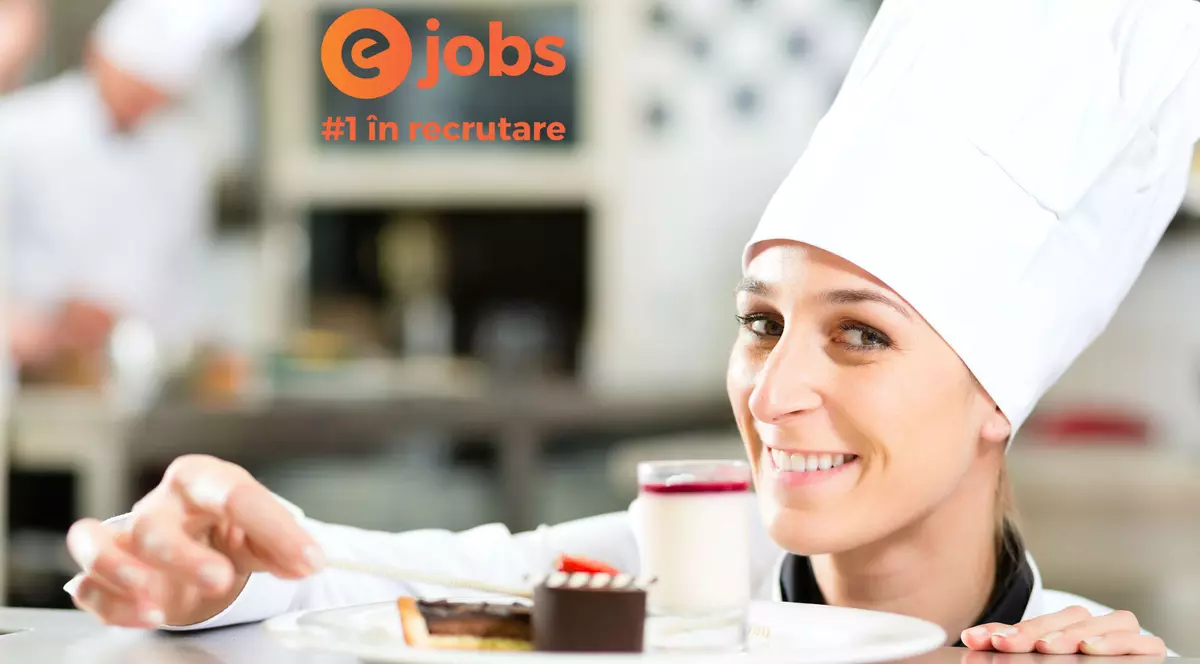 Vrei un job dulce? Pe eJobs.ro găsești peste 3.000 de oferte în industria alimentară