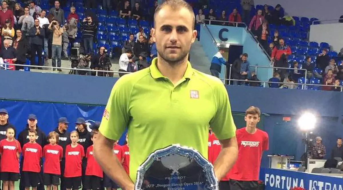 Marius Copil a pierdut finala de la Bratislava, dar luni va ocupa cel mai bun loc al carierei / FOTO & VIDEO